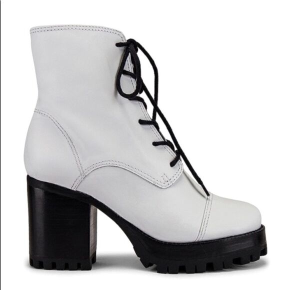 SCHUTZ Shoes - Schultz Jeannie Combat Boots Sz 10
